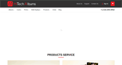 Desktop Screenshot of hitechalbums.com